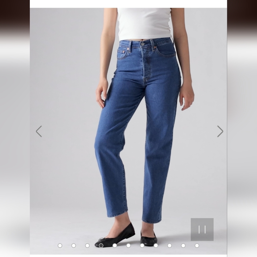 Levi's Ribcage Straight Ankle